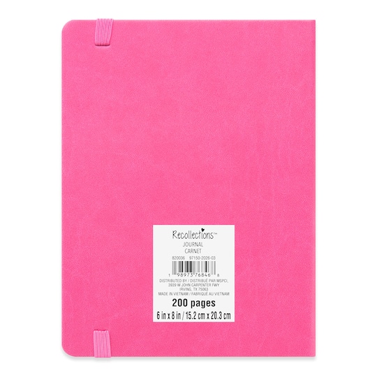 6" x 8" Faux Leather Journal by Recollections